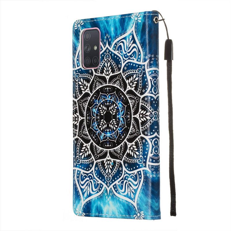 Flip Case Samsung Galaxy A71 Mandala Taivaalla