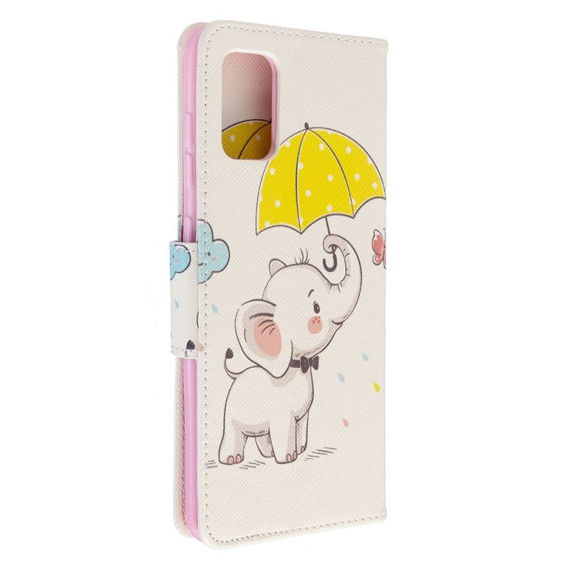 Flip Case Samsung Galaxy A71 Norsunpoika