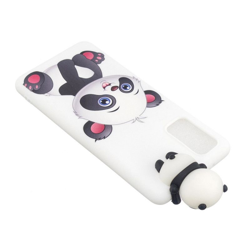 Kuori Samsung Galaxy A71 3D Söpö Panda Suojakuori