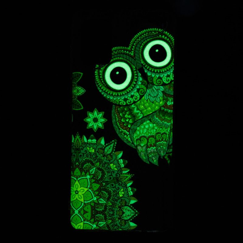 Kuori Samsung Galaxy A71 Fluoresoiva Mandalapöllö