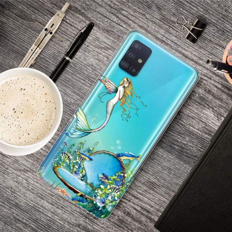 Kuori Samsung Galaxy A71 Sininen Sireeni Suojakuori