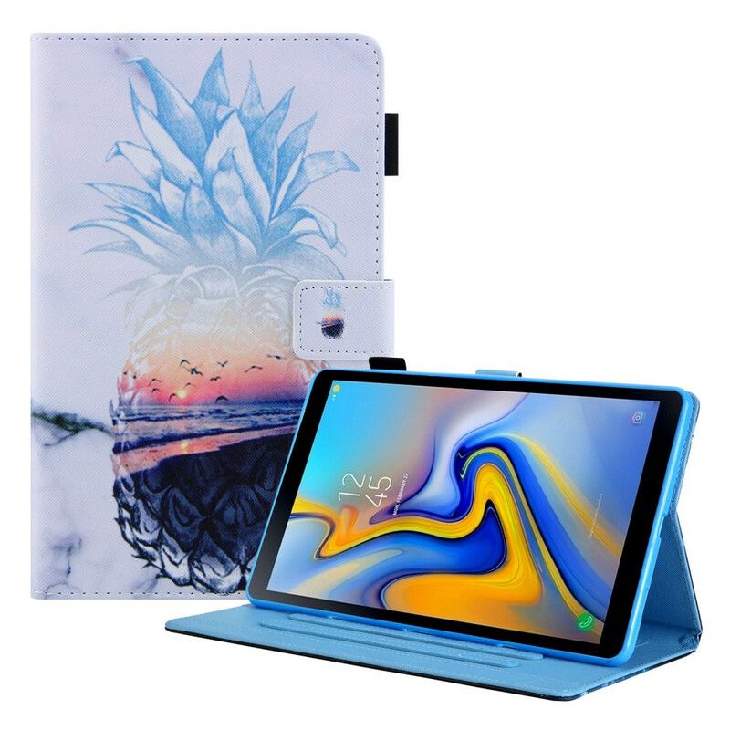 Flip Kotelot Samsung Galaxy Tab A7 Lite Ananaskuvio