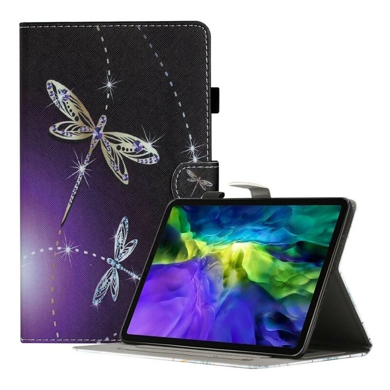 Flip Kotelot Samsung Galaxy Tab A7 Lite Dragonflies