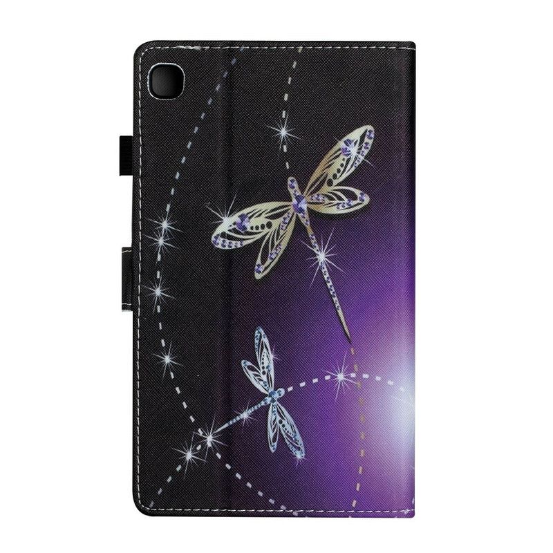 Flip Kotelot Samsung Galaxy Tab A7 Lite Dragonflies