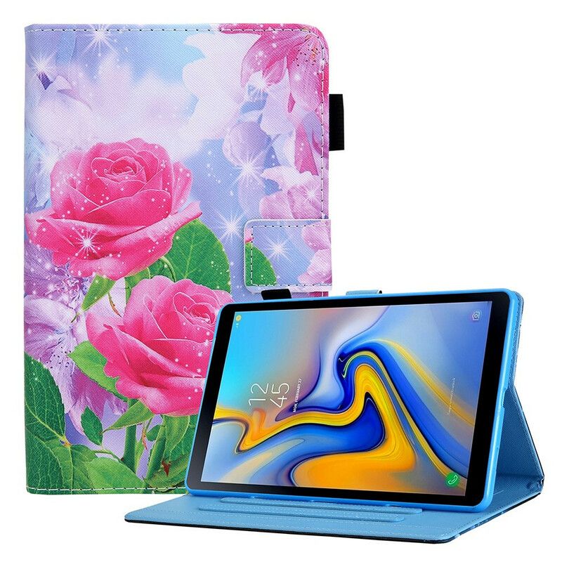 Flip Kotelot Samsung Galaxy Tab A7 Lite Dream Flowers Suojakuori