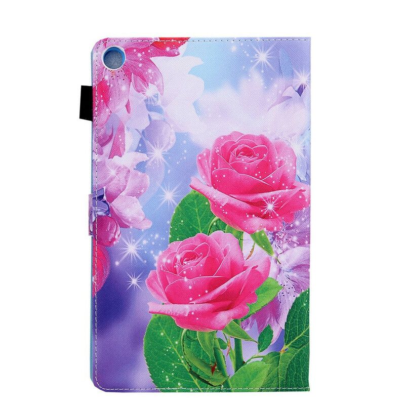 Flip Kotelot Samsung Galaxy Tab A7 Lite Dream Flowers Suojakuori