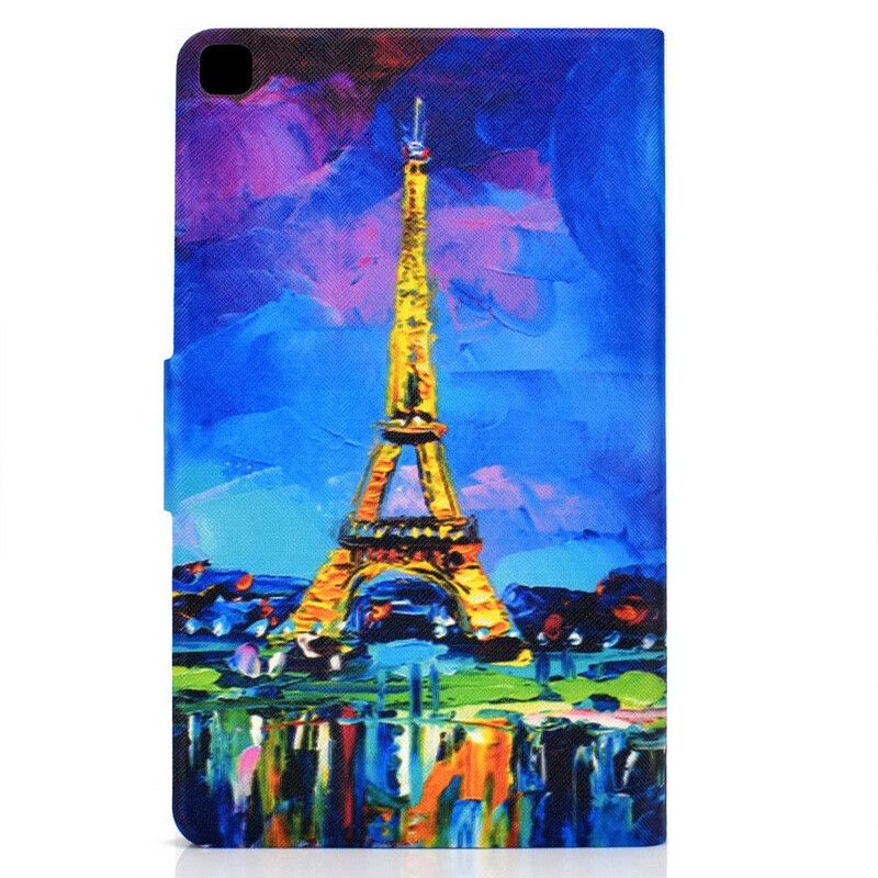 Flip Kotelot Samsung Galaxy Tab A7 Lite Eiffel-torni