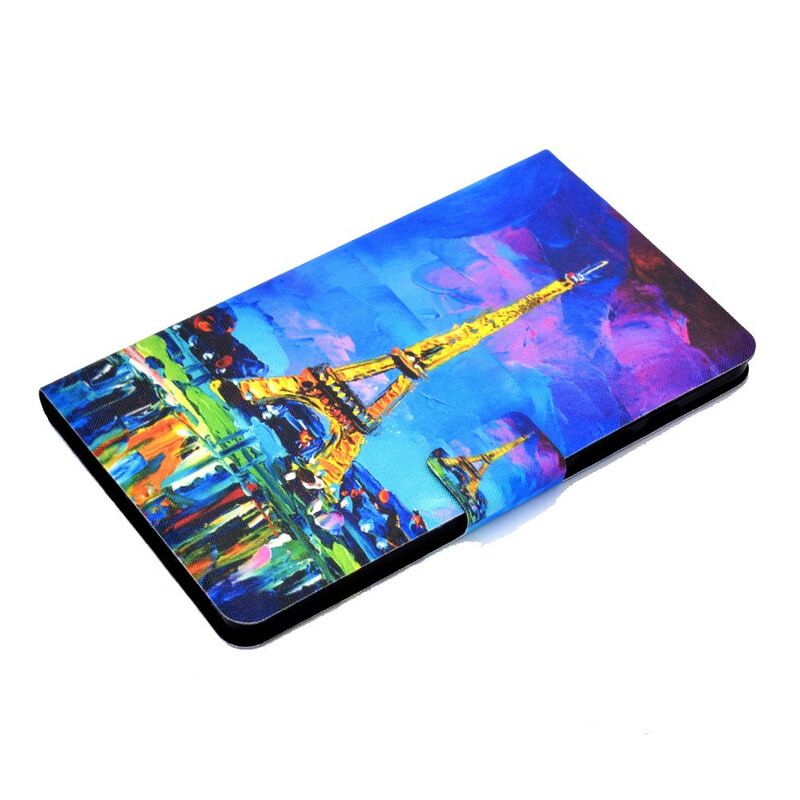 Flip Kotelot Samsung Galaxy Tab A7 Lite Eiffel-torni