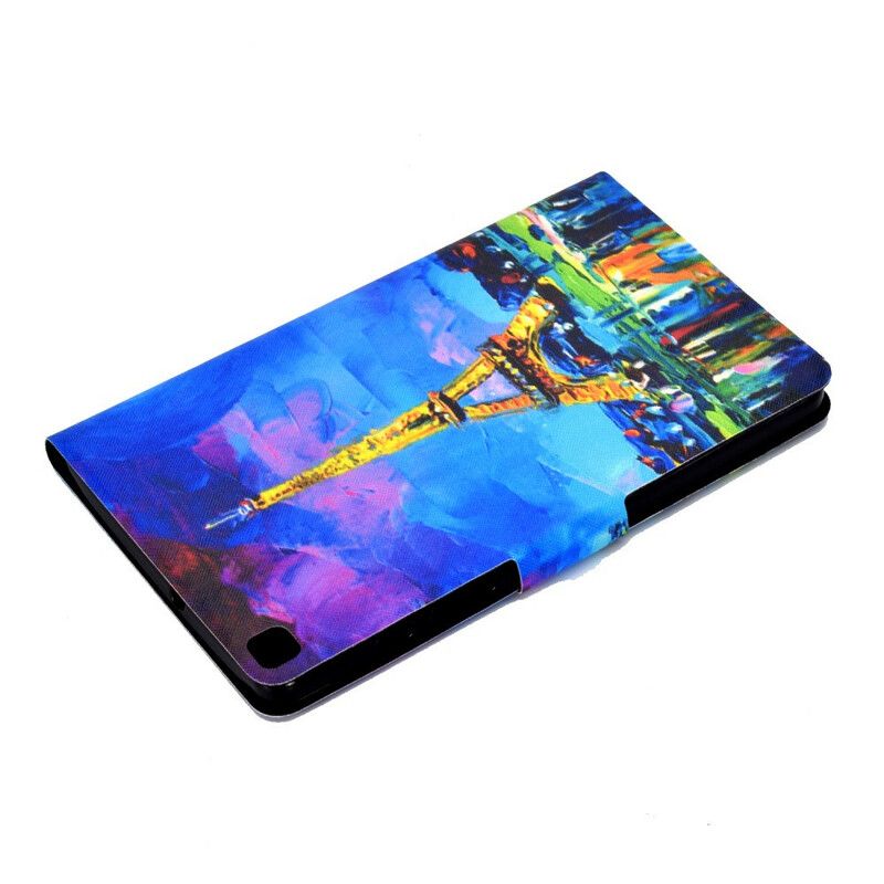 Flip Kotelot Samsung Galaxy Tab A7 Lite Eiffel-torni