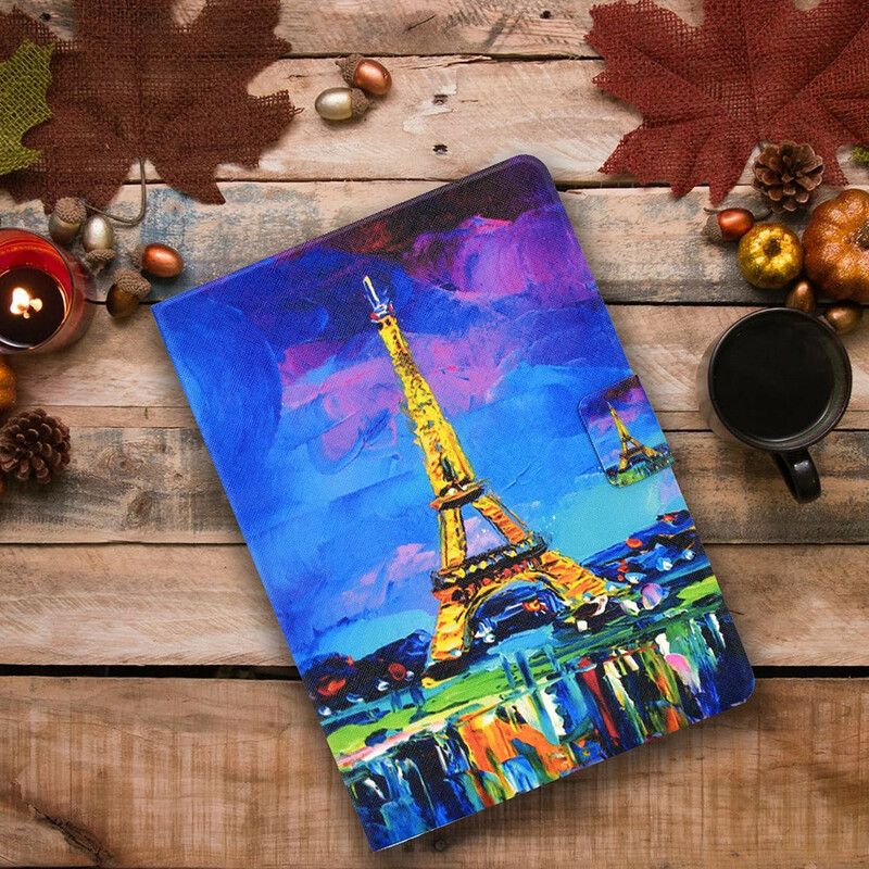 Flip Kotelot Samsung Galaxy Tab A7 Lite Eiffel-torni