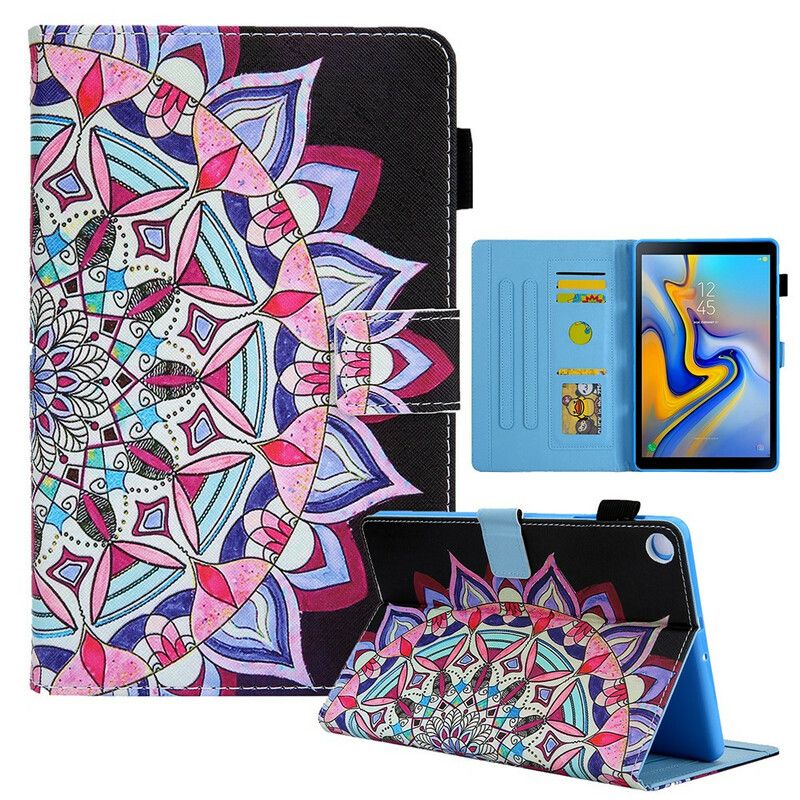 Flip Kotelot Samsung Galaxy Tab A7 Lite Graafinen Mandala