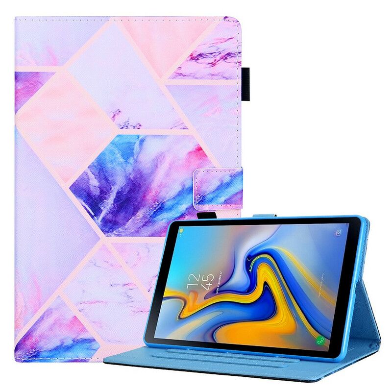 Flip Kotelot Samsung Galaxy Tab A7 Lite Marble Geometry Design