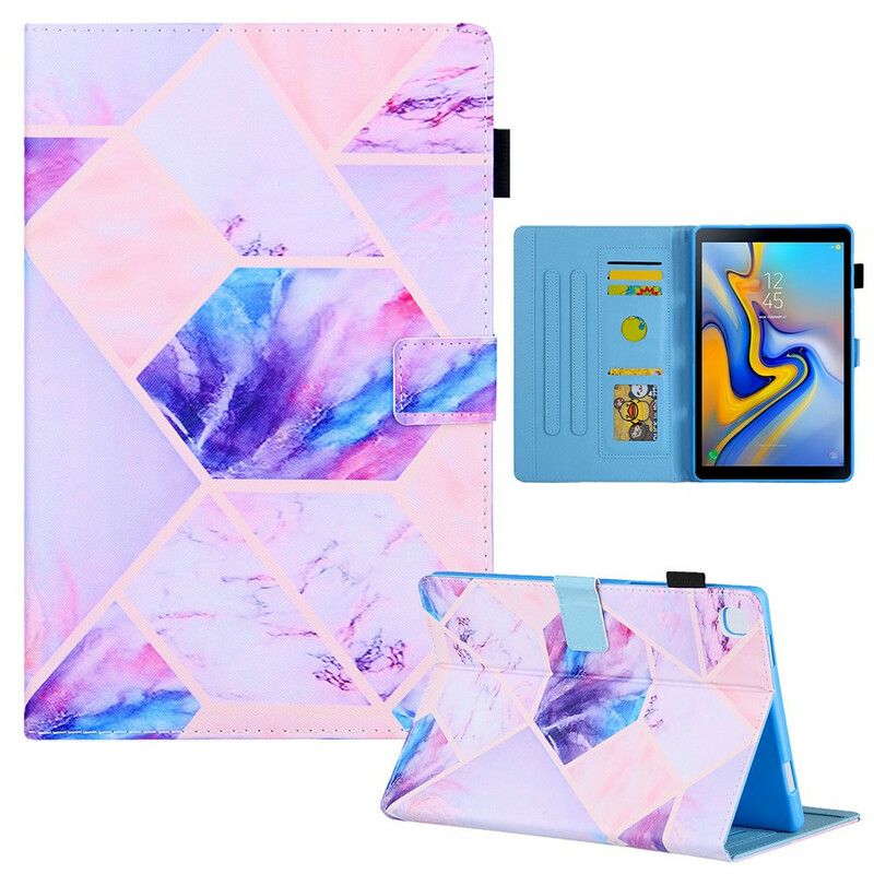 Flip Kotelot Samsung Galaxy Tab A7 Lite Marble Geometry Design