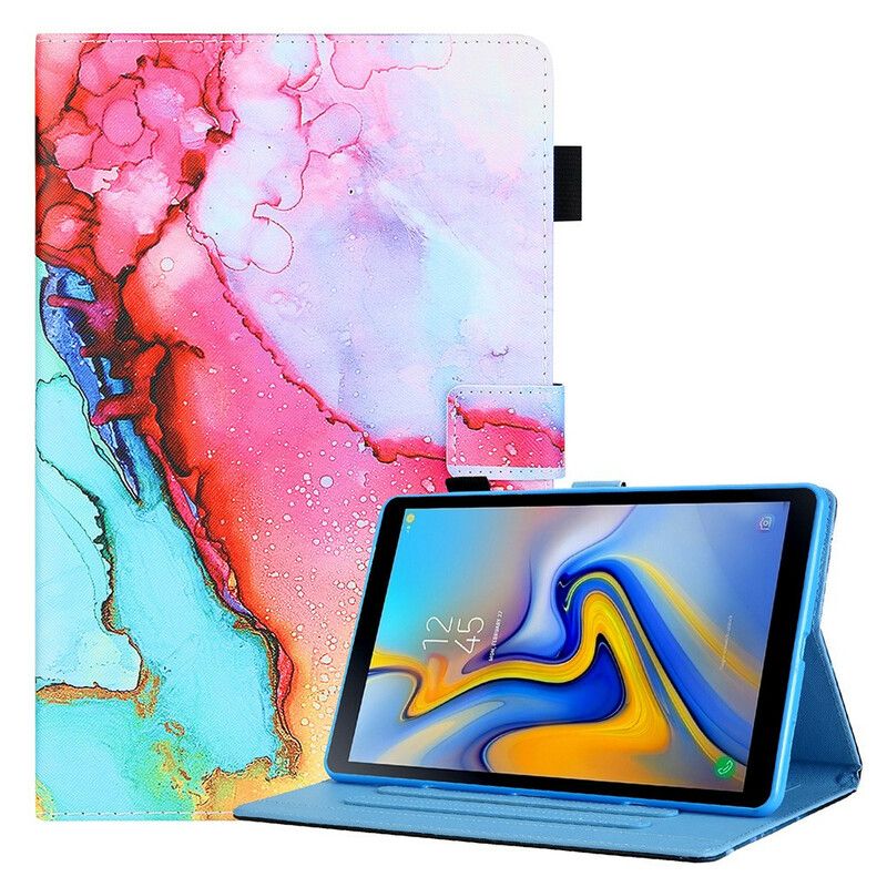 Flip Kotelot Samsung Galaxy Tab A7 Lite Marble Style Suojakuori