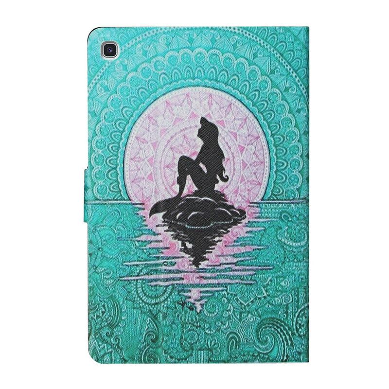 Flip Kotelot Samsung Galaxy Tab A7 Lite Mermaid Mandala