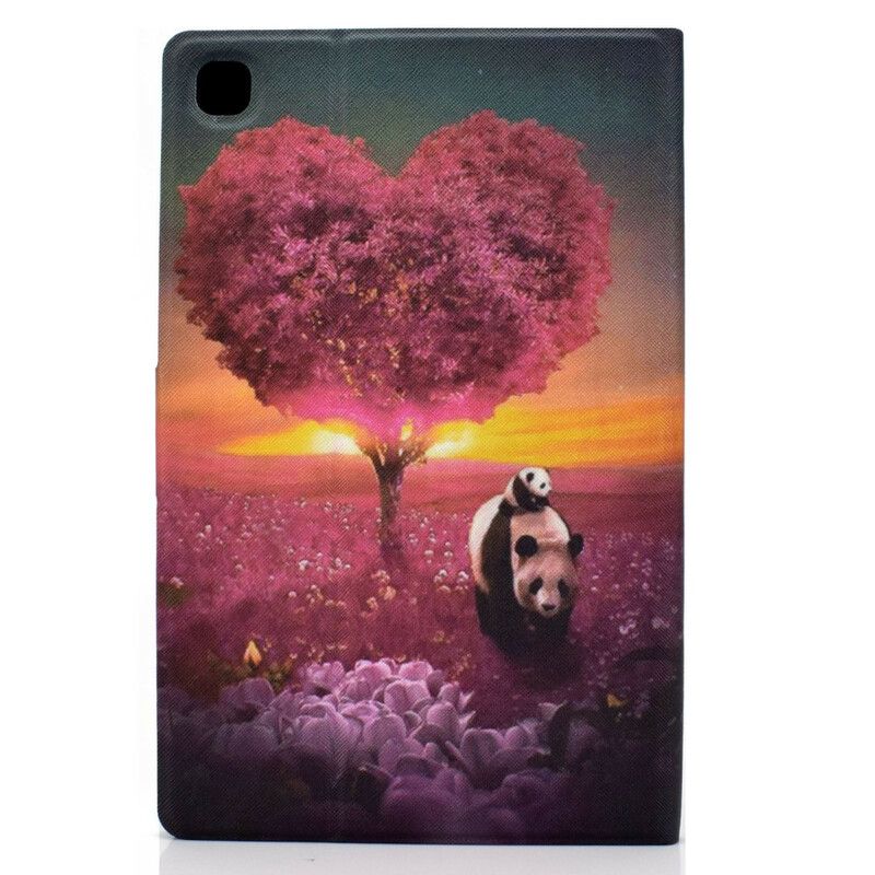 Flip Kotelot Samsung Galaxy Tab A7 Lite Panda Heart