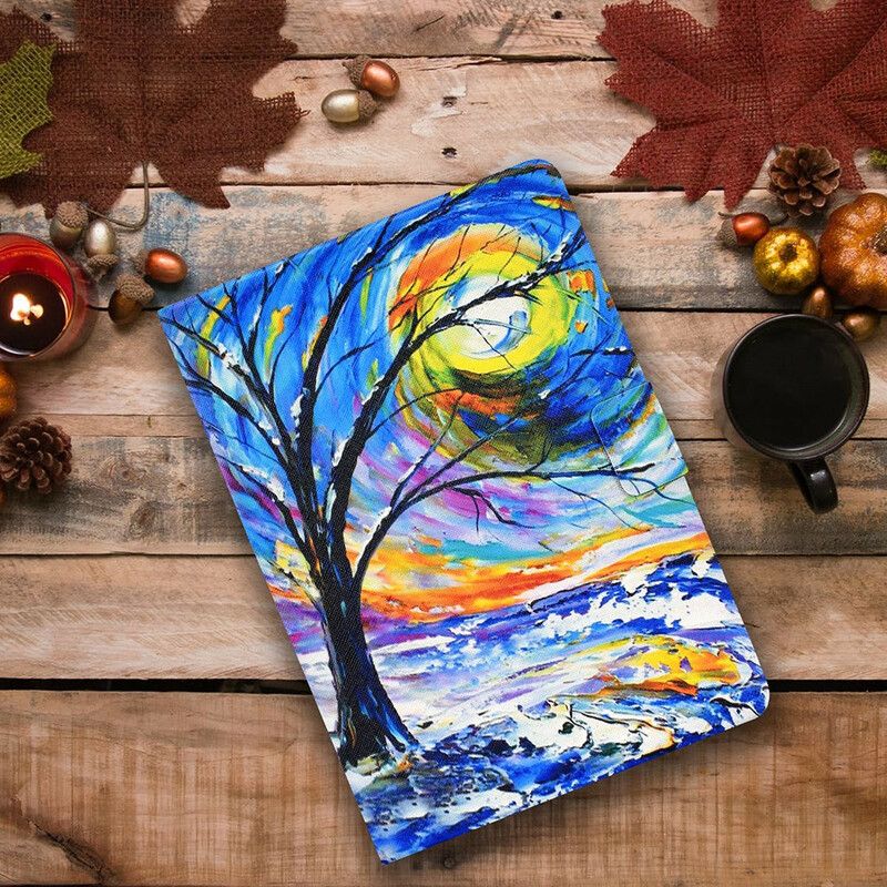 Flip Kotelot Samsung Galaxy Tab A7 Lite Tree Art