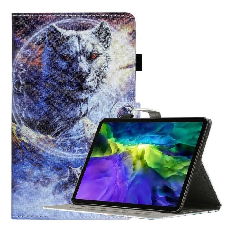 Flip Kotelot Samsung Galaxy Tab A7 Lite Wolf