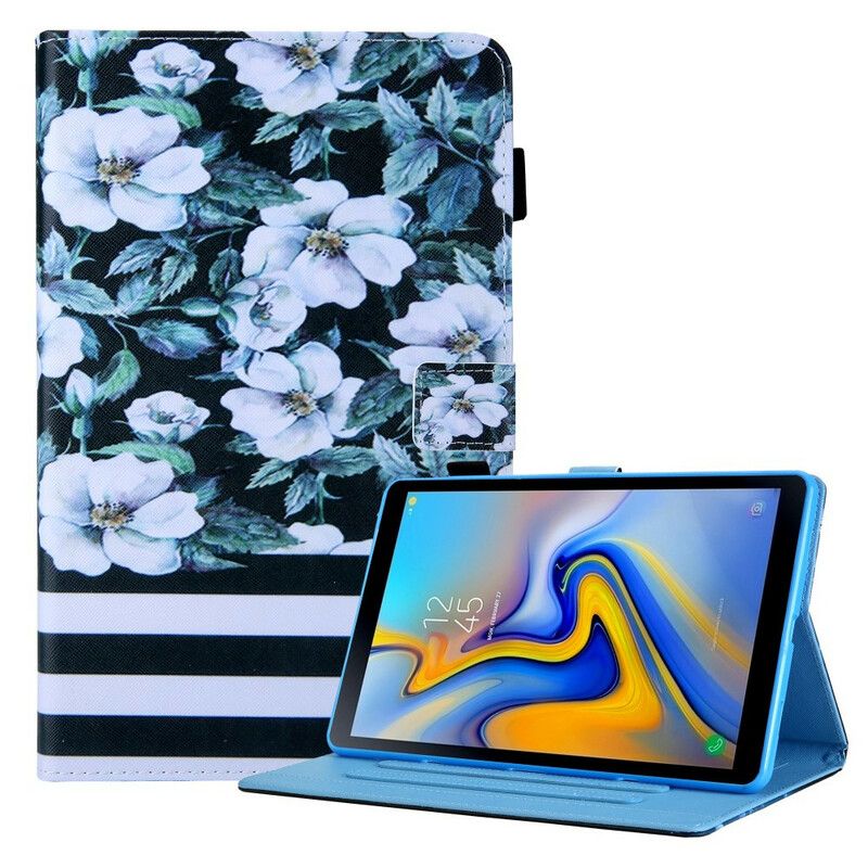 Kotelot Samsung Galaxy Tab A7 Lite Design Flowers