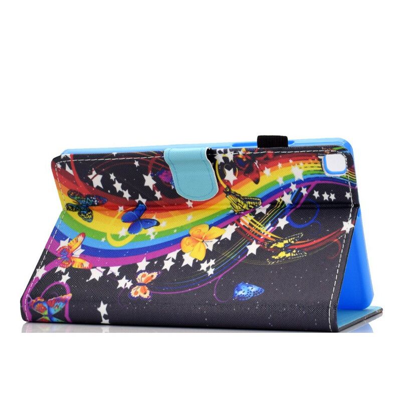 Kotelot Samsung Galaxy Tab A7 Lite Puhelinkuoret Rainbow Butterflies