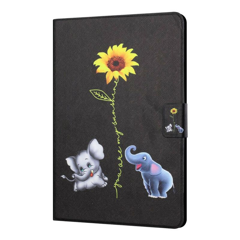 Kotelot Samsung Galaxy Tab A7 Lite Puhelinkuoret Sunflower Elephants