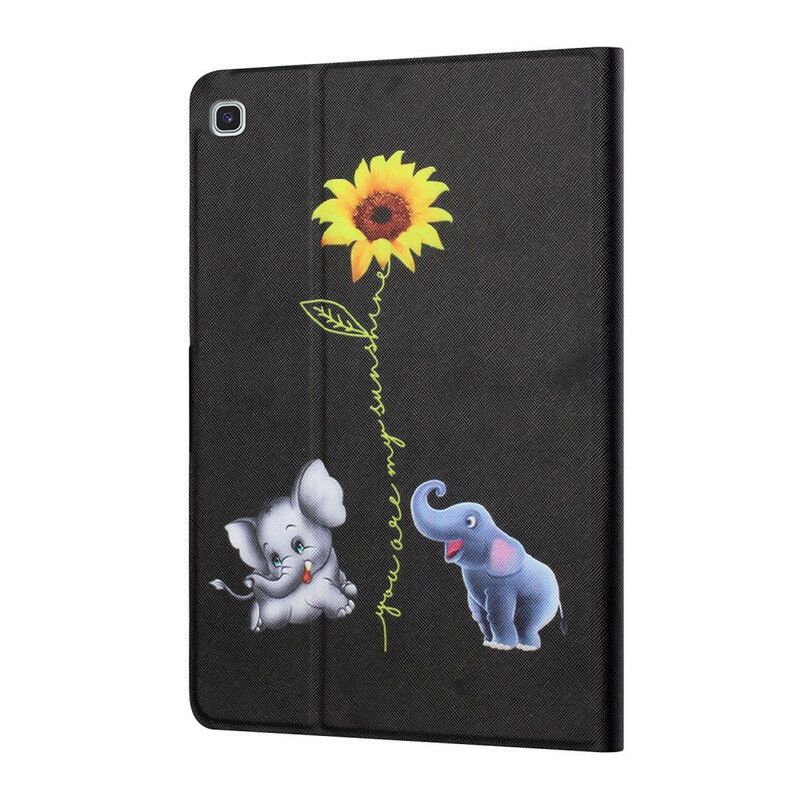 Kotelot Samsung Galaxy Tab A7 Lite Puhelinkuoret Sunflower Elephants