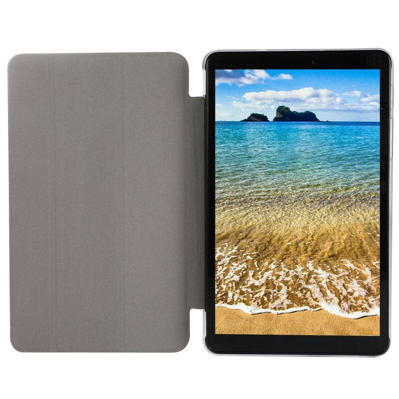 Smart Case Samsung Galaxy Tab A7 Lite Keinonahkainen Silkkirakenne