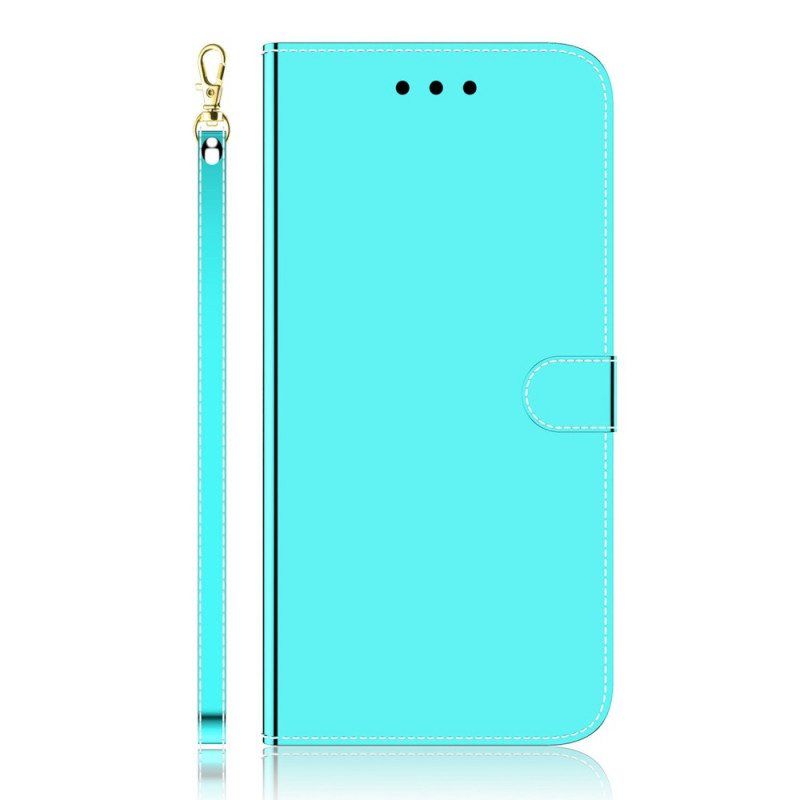 Flip Case Samsung Galaxy A53 5G Keinonahkainen Peilin Kansi