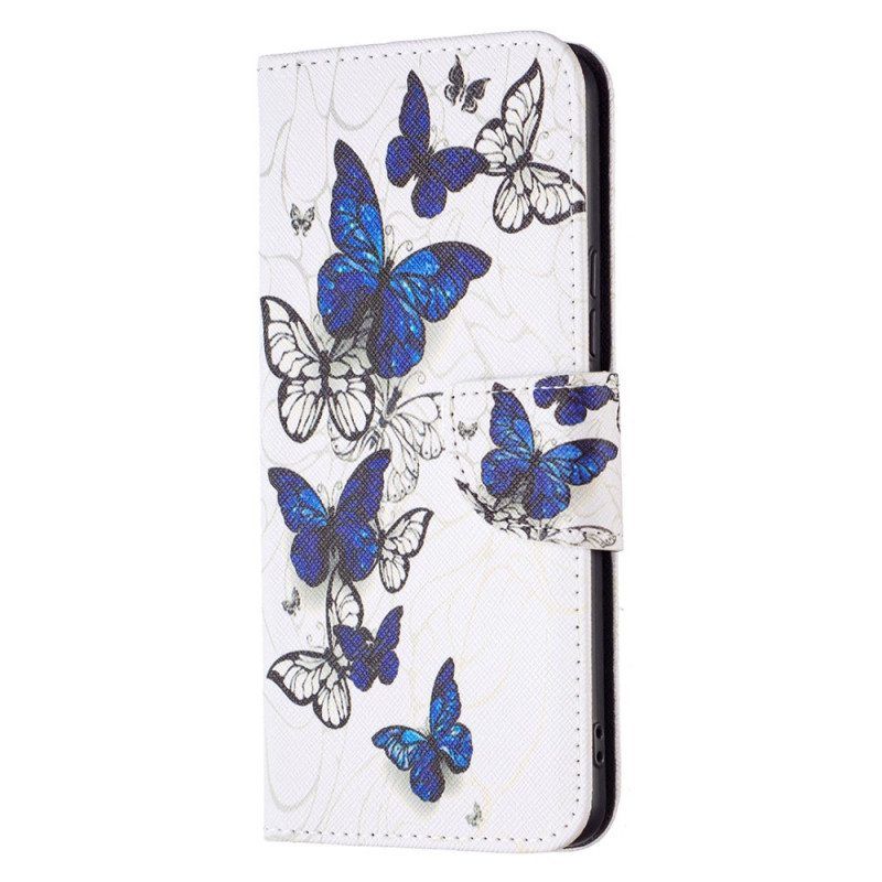 Flip Case Samsung Galaxy A53 5G Perhosia