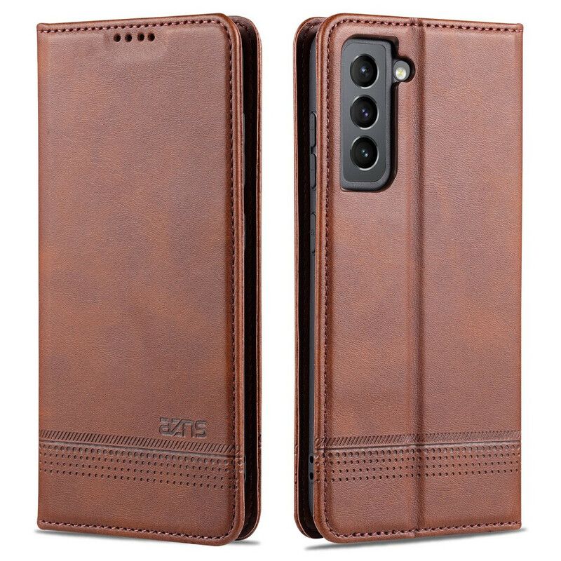 Flip Kotelot Samsung Galaxy S21 Fe Azns Leather Style