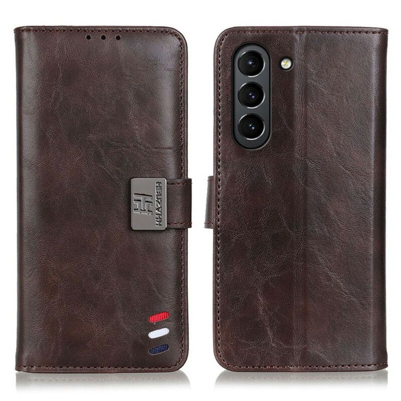 Flip Kotelot Samsung Galaxy S21 Fe Bison Leather Effect