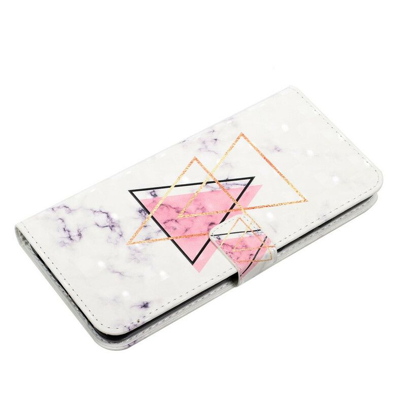 Flip Kotelot Samsung Galaxy S21 Fe Glitter Triangle