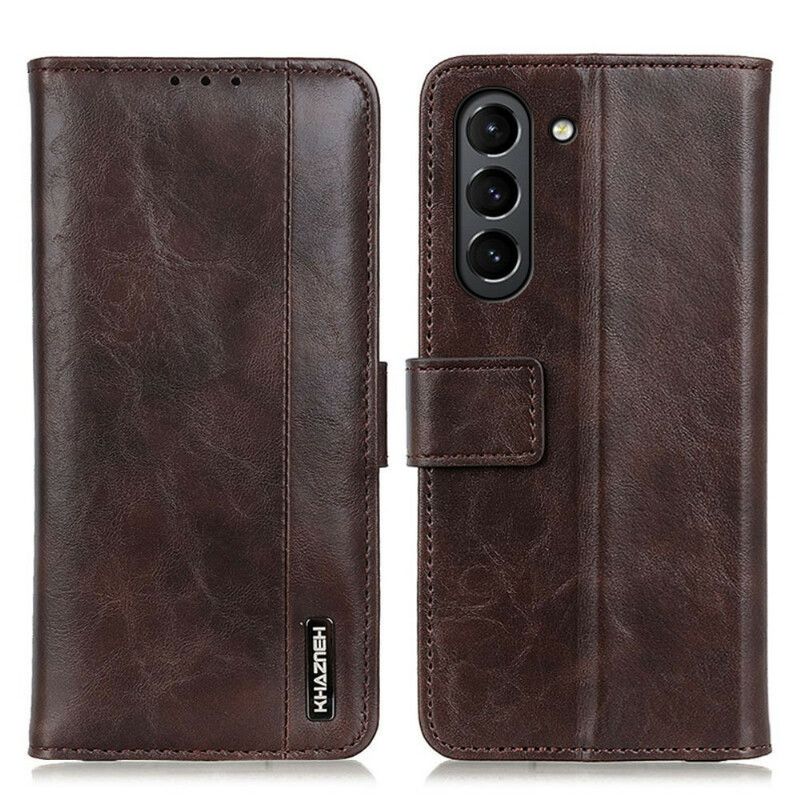 Flip Kotelot Samsung Galaxy S21 Fe Khazneh Elegance Leather Style Suojakuori