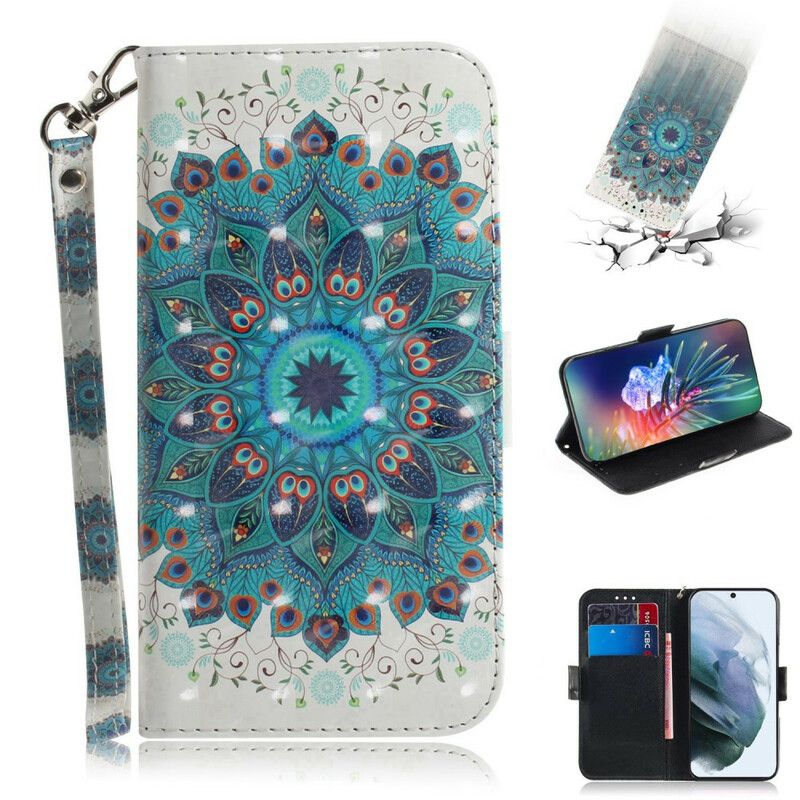 Flip Kotelot Samsung Galaxy S21 Fe Magistral Strappy Mandala