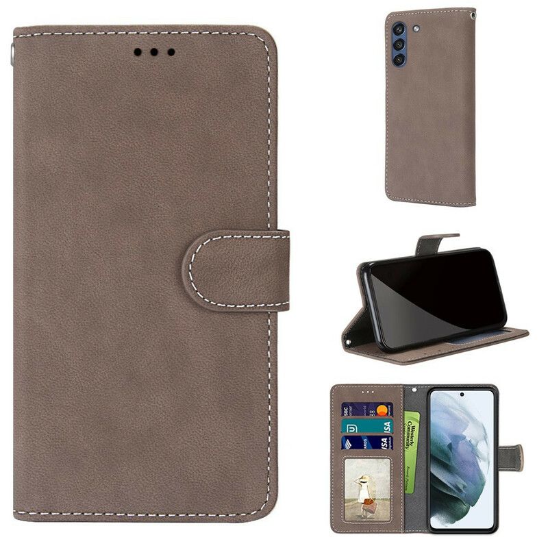 Kotelot Samsung Galaxy S21 Fe Leather Style Vintage Couture