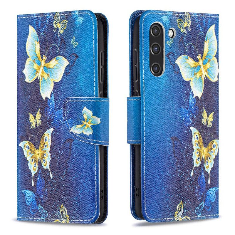 Kotelot Samsung Galaxy S21 Fe Puhelinkuoret Butterflies Kings