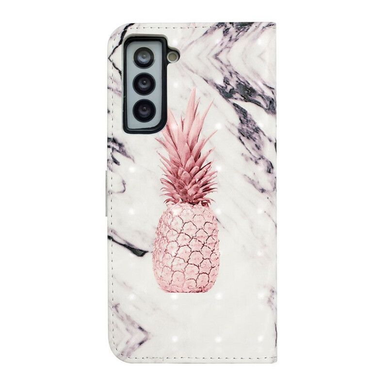 Kotelot Samsung Galaxy S21 Fe Puhelinkuoret Light Spot Ananas