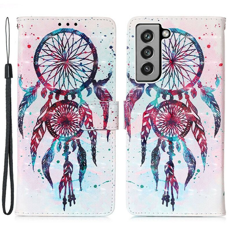 Kotelot Samsung Galaxy S21 Fe Puhelinkuoret Watercolour Dream Catcher