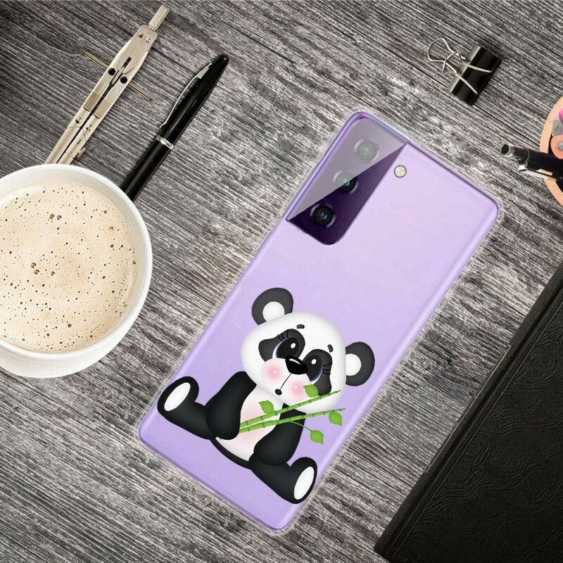 Kuori Case Samsung Galaxy S21 Fe Puhelinkuoret Surullinen Panda