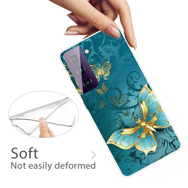 Kuori Samsung Galaxy S21 Fe Butterfly Letku