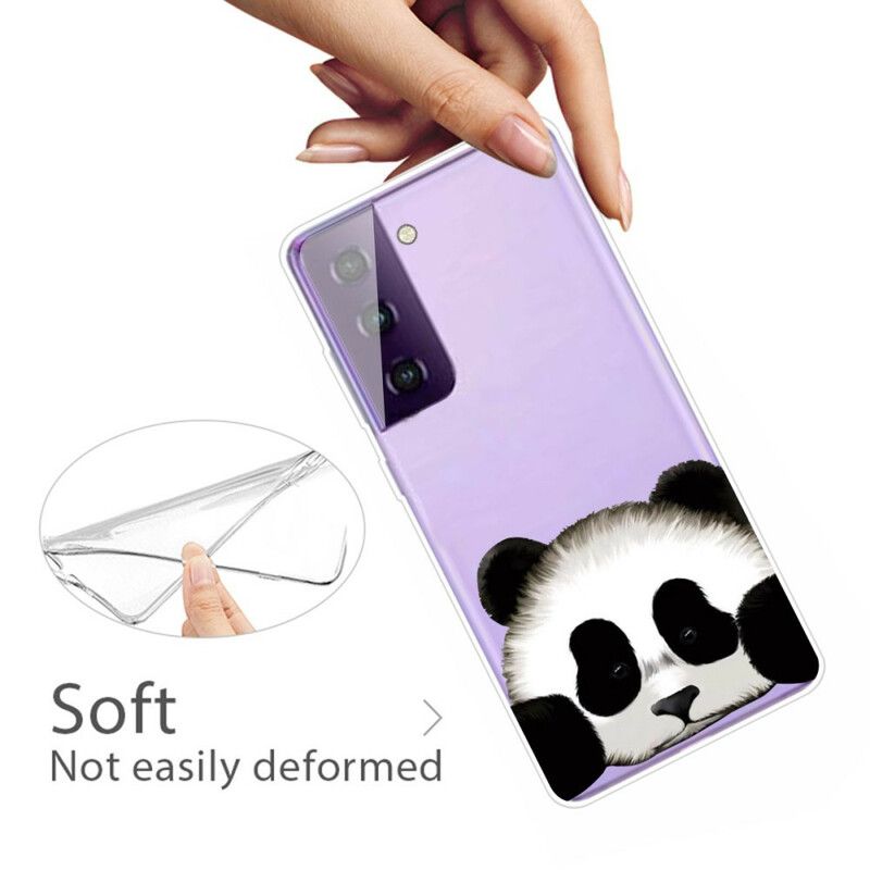 Kuori Samsung Galaxy S21 Fe Läpinäkyvä Panda