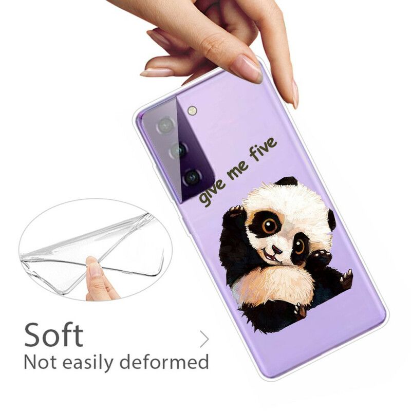 Kuori Samsung Galaxy S21 Fe Panda Give Me Five