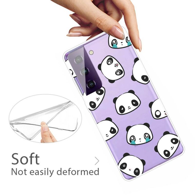 Kuori Samsung Galaxy S21 Fe Sentimental Pandas