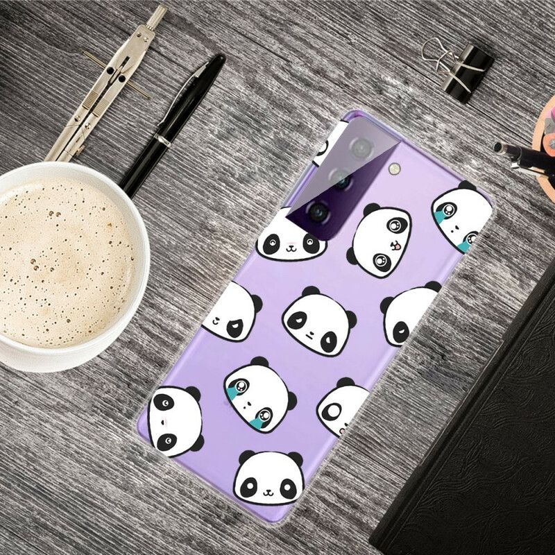 Kuori Samsung Galaxy S21 Fe Sentimental Pandas