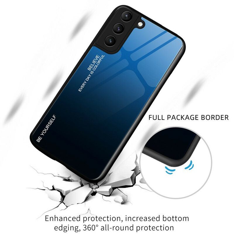 Kuori Samsung Galaxy S21 Fe Tempered Glass Ole Oma Itsesi