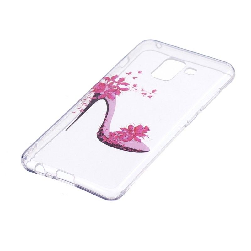 Case Kuoret Samsung Galaxy A8 Puhelinkuoret Kukkainen Pumppu