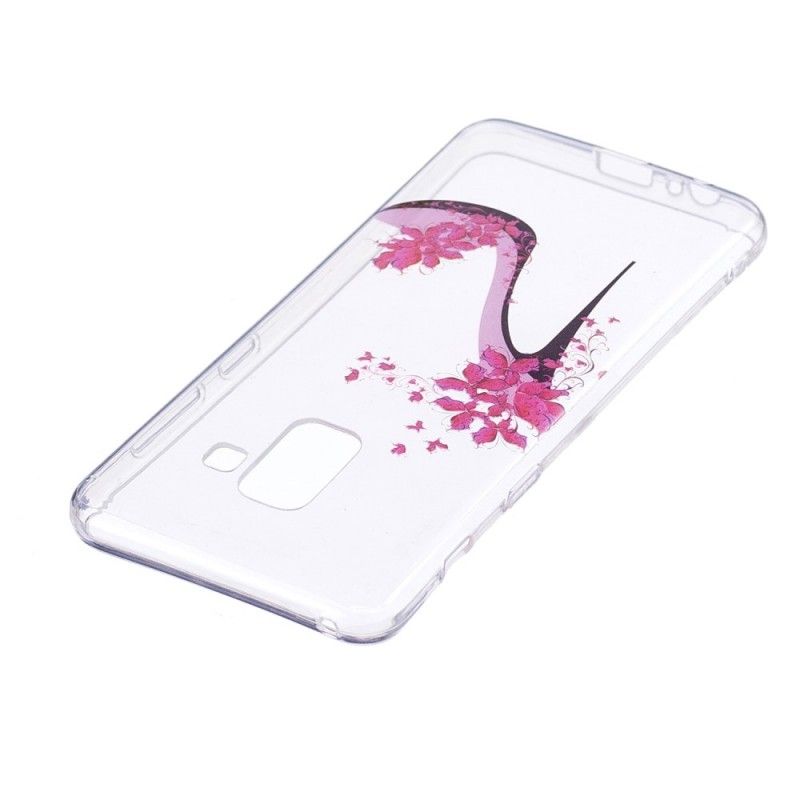 Case Kuoret Samsung Galaxy A8 Puhelinkuoret Kukkainen Pumppu