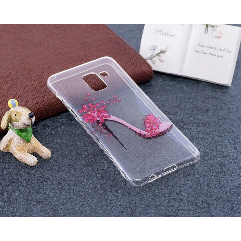 Case Kuoret Samsung Galaxy A8 Puhelinkuoret Kukkainen Pumppu