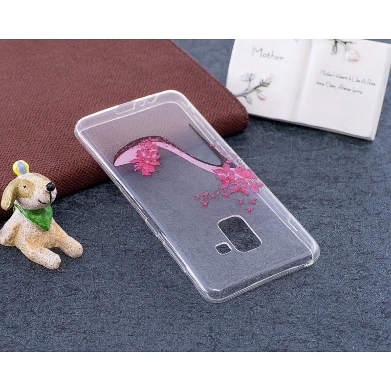 Case Kuoret Samsung Galaxy A8 Puhelinkuoret Kukkainen Pumppu