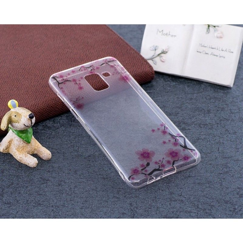 Case Kuoret Samsung Galaxy A8 Puhelinkuoret Luumu Kukkii